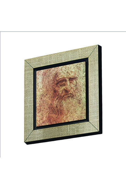 Souvenest Self-Portrait Leonardo Da Vinci, 1512 Printed Mdf Magnetkrg-142 Ref...