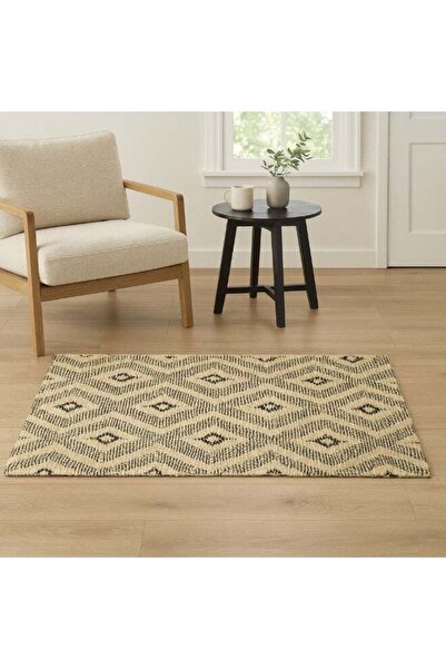 Generic Indian handmade rug – a blend of jute, cotton and polyester