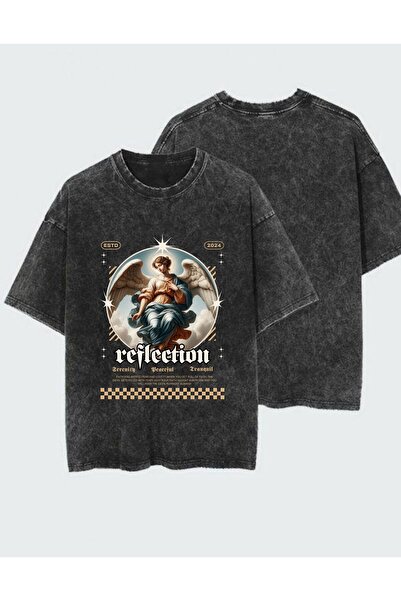 DEEFWEAR Printed Washable Vintage Unisex T-Shirt
