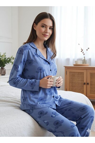 cdh çeyize dair herşey Set de pijamale din bumbac cu nasturi Koalune