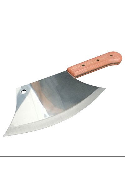 cc bin shihon 11-inch meat cleaver knife with a high-quality wooden handle
