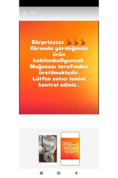 hobilanka Hand-knitted bustier