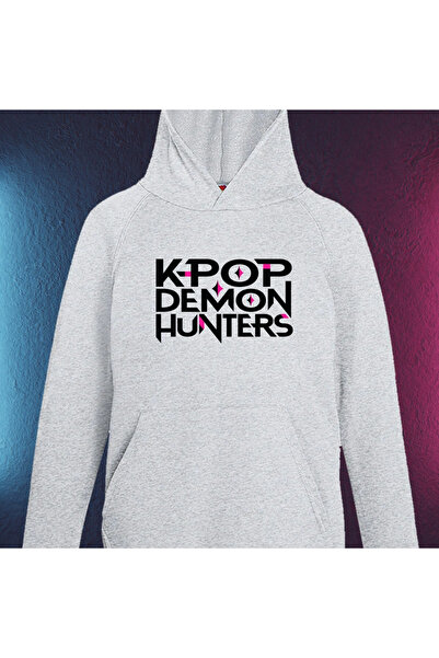 KPOPBP KPop Demon Hunters Huntrix zipperless hoodie with hood and front pocket - various colors