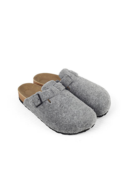 M Miel Women's Cork Sole Felt Daily Closed Front Indoor Slippers Slippers