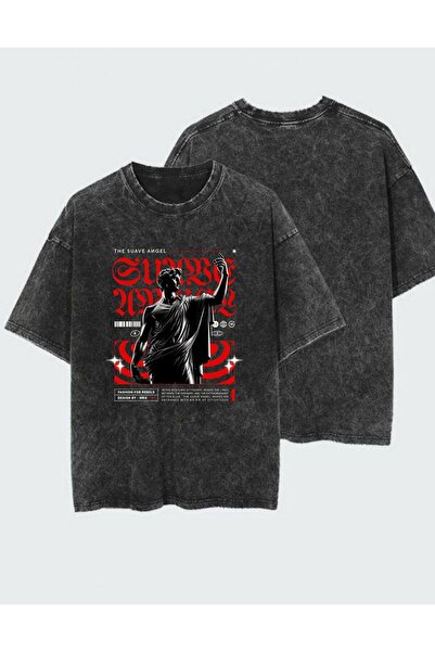 DEEFWEAR Printed Washable Vintage Unisex T-Shirt