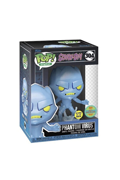 Funko Pop! NFT Digital #304 Scooby Doo Phantom Virus GITD Legendary 1900 Limitli Ultra Nadir Figür