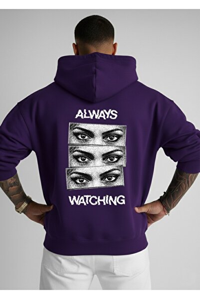 LORVEX Hanorac Premium Oversize 100% BUMBAC Imprimat ALWAYS (3 Culori)