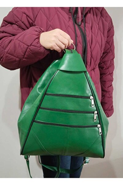 atter Genuine Leather Backpack (40cm X 26cm X 17cm)