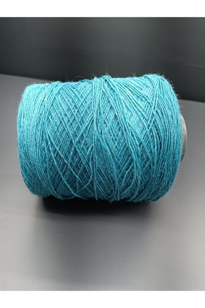 Pİ Yarn خيط صوف 70% للحياكة 500 جرام أزرق