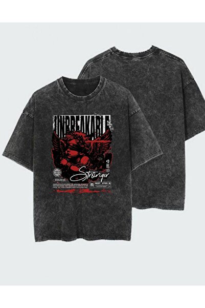 DEEFWEAR Printed Washable Vintage Unisex T-Shirt