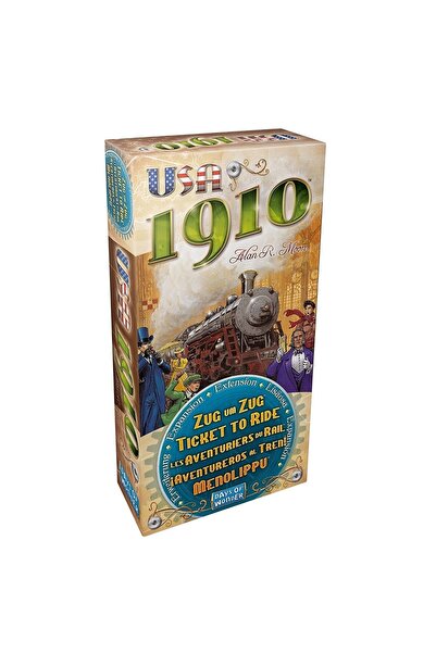 Ticket to ride Επιτραπέζιο παιχνίδι ΗΠΑ 1910, Αγγλικά