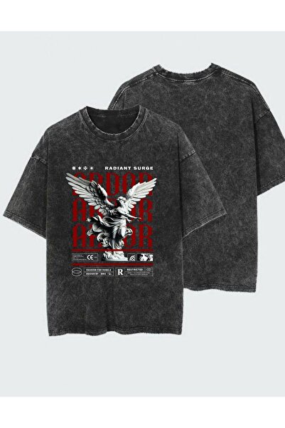 DEEFWEAR Printed Washable Vintage Unisex T-Shirt