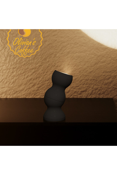 Olivians Coffee Olivian's Halo - Projection Lamp - Modern Tasarımlı Projeksiy...