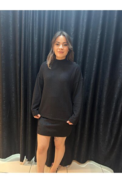 Elit Butik Asymmetrical Cut Knit Sweater