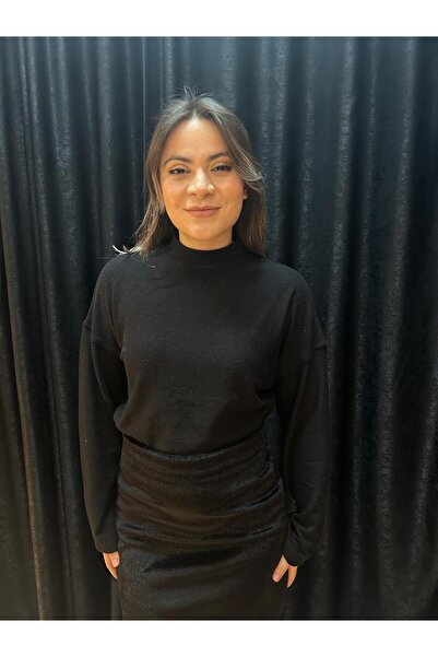 Elit Butik Asymmetrical Cut Knit Sweater