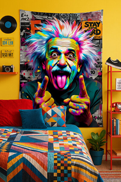 Charmbi Colorful Wall Covering Film Art Themed Quality Fabric Room Decor Tapestry Wall Carpet