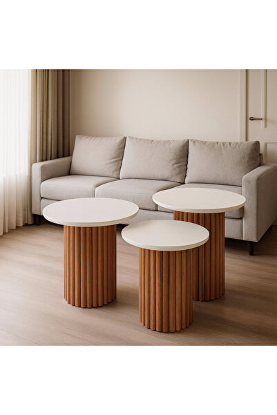 UYKUMODU Bohem 3’lü Zigon Sehpa