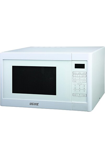 Ugine Microwave Oven, 30 Liter, 900 Watts, Timer, White - UMW30SW