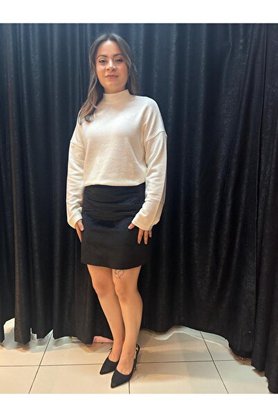 Elit Butik Asymmetrical Cut Knit Sweater