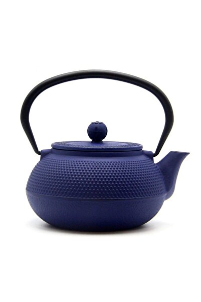 SODELICIOUS COFFEE TEA Japanese Style Blue Cast Iron Teapot (700 Cc)