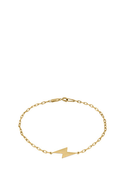 Atolyewolf Altın Kaplama Şimşek Bileklik