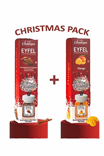 Eyfel XMAS Room air freshener 2 x 120 ml Cinnamon + Mango