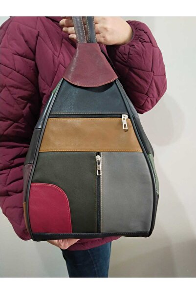 atter Genuine Leather Backpack (40cm X 26cm X 17cm)