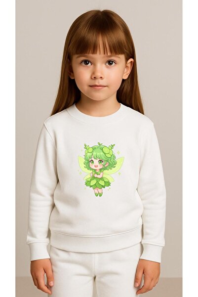 playwear Παιδικό Φούτερ Σετ Πράσινο ΝΕΡΑΙΔΑ Με στάμπα για Κορίτσια και Αγόρια...