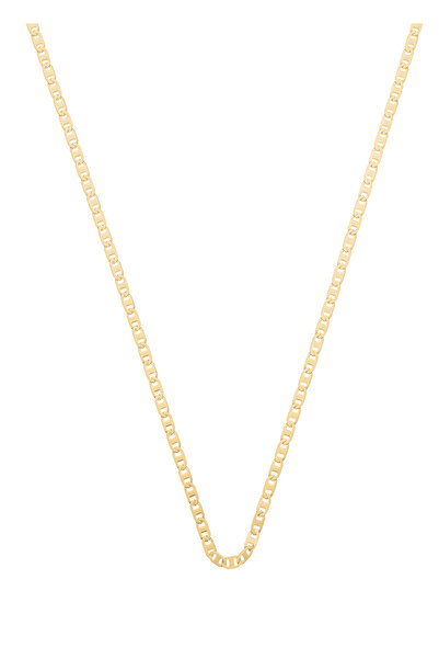 Atolyewolf Altın Kaplama Bar Zincir Kolye