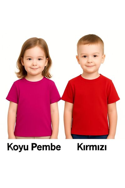 Mcrkids SET DE 2 TRIUCURI CU MÂNĂ SCURTĂ, CU GÂRĂ BICICLETA, BAZIC, PLAT, PEN...