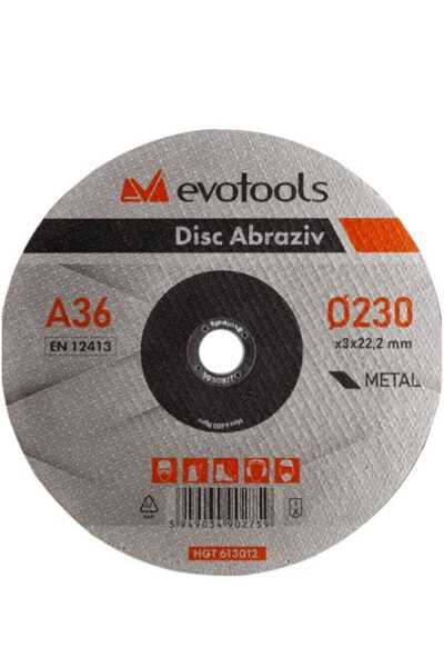 Evotools Abrasive Disc A36 / D[mm]: 180; G [mm]: 3 (5 PIECES)