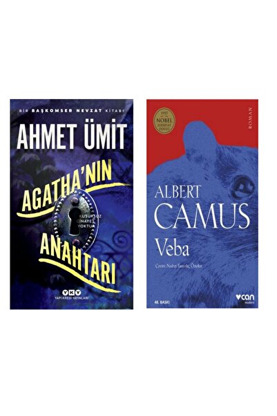 Yapı Kredi Yayınları Agatha’nın Anahtarı Ahmet Ümit - Veba Albert Camus
