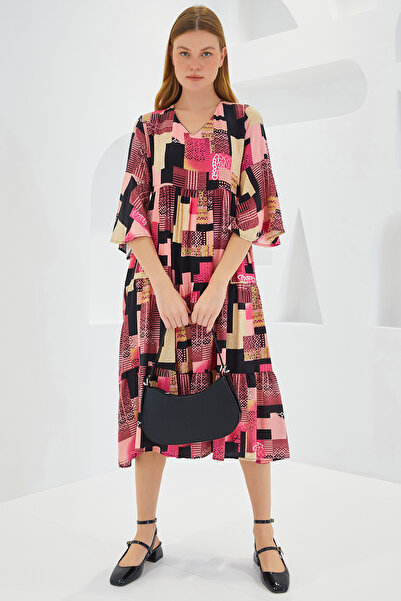 Modamorfo Women's Black Flat Baguette Bag 010167