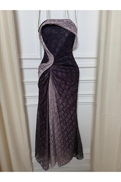 ABRARYZ sequined tulle dress