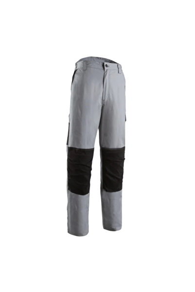 Coverguard CHONCO Work Trousers, Gray — Knee Reinforcement, Triple Seams, Multiple Pockets, 98% Cotton/2% Ela