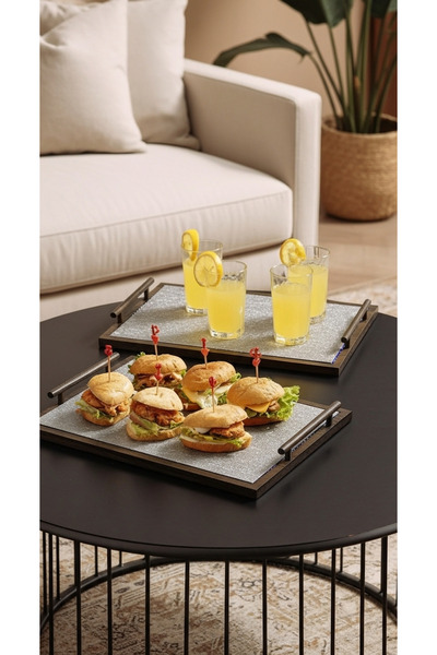 Generic Elegant serving trays - to add a touch of luxury to the table.