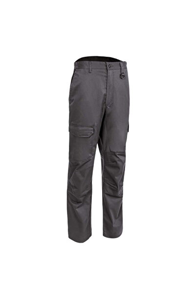 Coverguard Pantaloni de lucru IRAZU, gri, 60% bumbac/40% poliester, 300 g/m², buzunare multiple, înălțime suplimentară de 5 cm