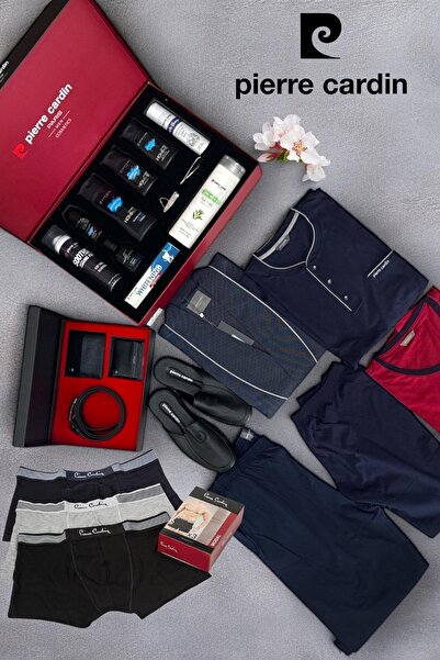 Pierre Cardin Damat Bohçası , Damat Seti ,Çeyiz Seti Pijama Eşofman Takımı Çe...