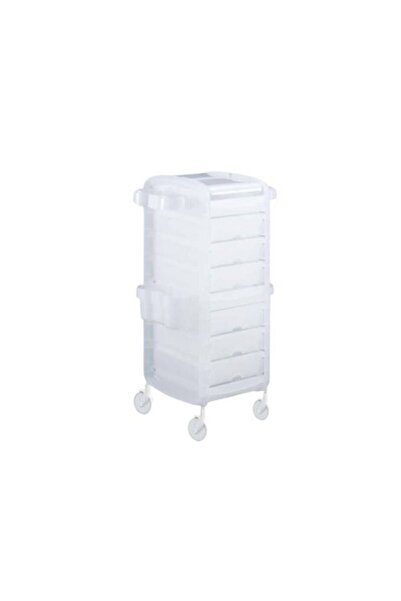 ceriotti Yes Ice Transparent Hairdressing Trolley With 6 Pull-Out Drawers