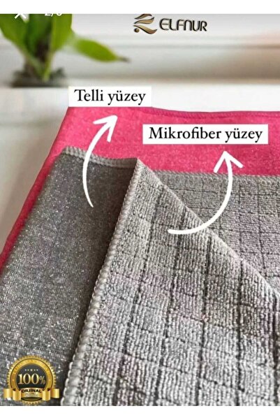 elfnur 7-Piece Microfiber Cleaning Cloth Set – for Every Surface, from Glass to Built-In Appliances, with Miss Clean Quality