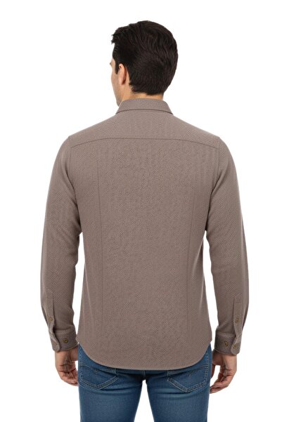 Raymons Men's Sport Slim Fit Woven Shirt Bgl-St04946