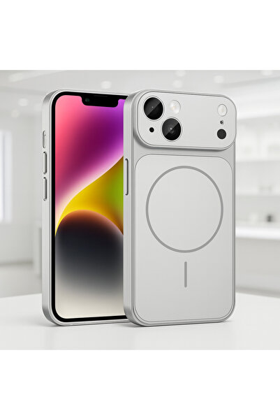 CAMCI İPhone 15 Uyumlu 17 Serisi Görünümlü Lens Korumalı Popüler Kılıf...