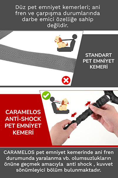 CARAMELOS Pet Car Seat Belt Dog Car Seatbelt Car Auto Accessory Cat Dog Safety Belt