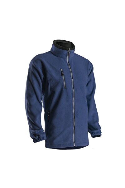 Coverguard Hanorac Angara albastru, cu fermoar, fleece 450 g/m², poliester micropolar