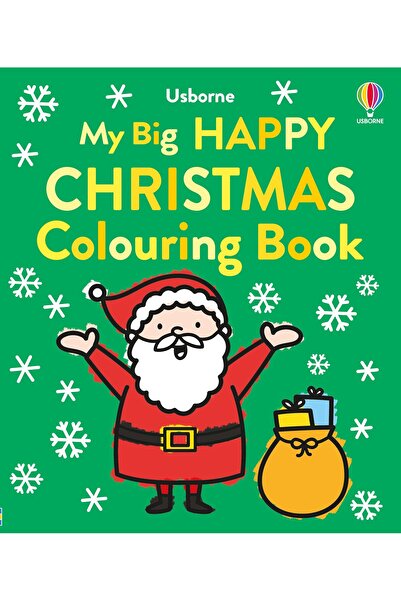 Usborne Cartea mea de colorat „Crăciun fericit”