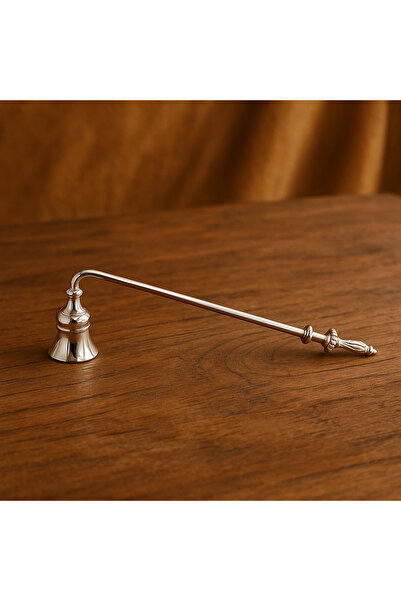 bliss store Gümüş Mum Söndürme Çanı