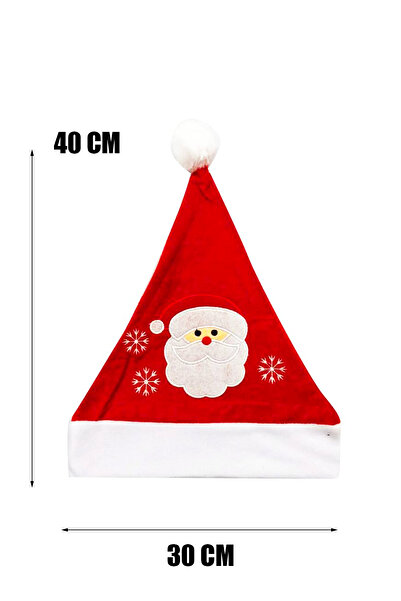 Yusuf Dirik YD Party Supplies New Year's Hat Red Luxury Embroidered