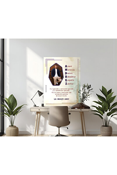 CrisPrint Canvas painting gift for Andrei