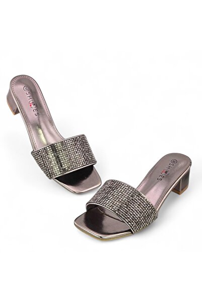 Sunrise Pearl Embellishment Open Heel