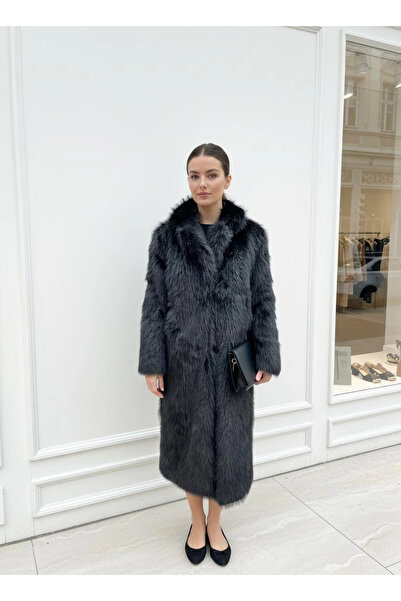 Masttoon Maxi Boy Siyah Kürk